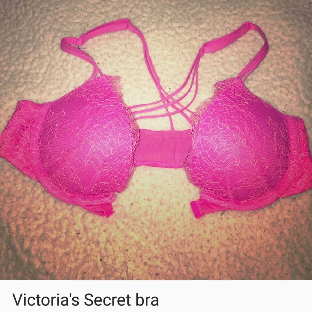 Pink Lace 32A Victorias Secret Bra